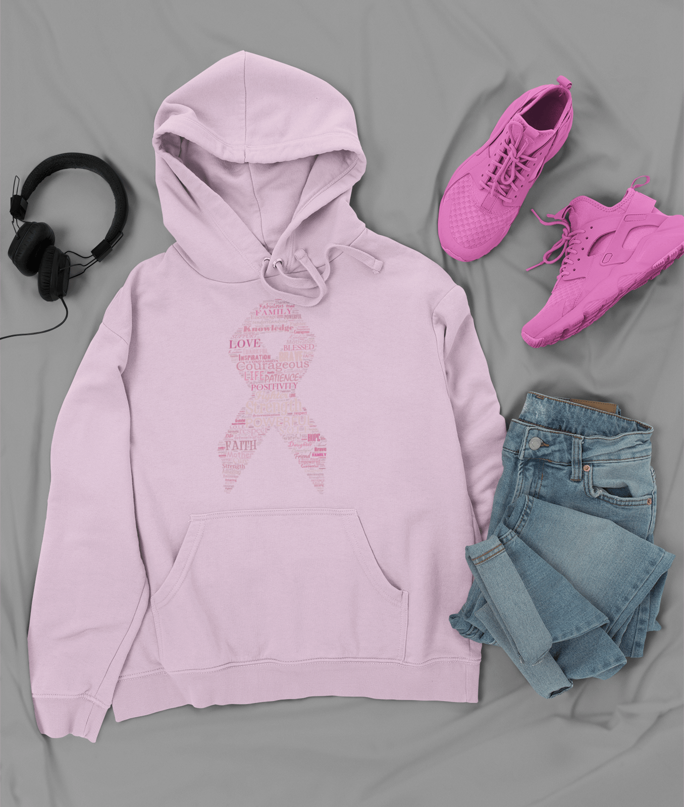 Pink breast shop cancer hoodie